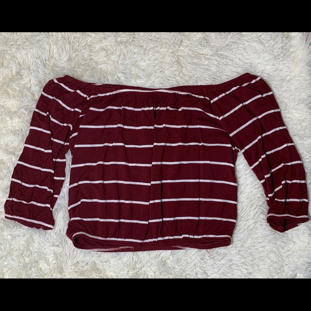 Off shoulder shirt